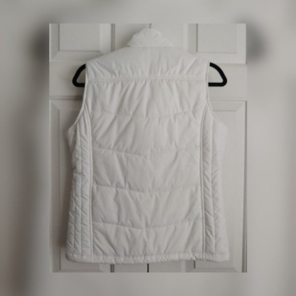 Port Authority Puffer Vest White M Hiram Walker - Picture 2 of 11